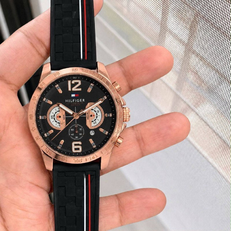 Decker Chronograph Watch - Tommy Hilfiger Style